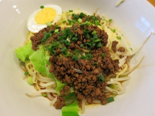 「本場担々麺セット （汁なし）　　880円」@川菜館の写真