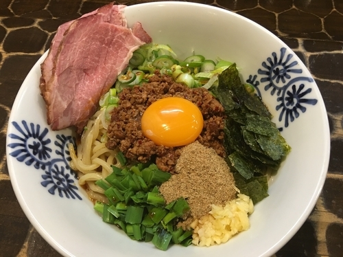 「台湾混ぜそば」@特級鶏蕎麦 龍介の写真