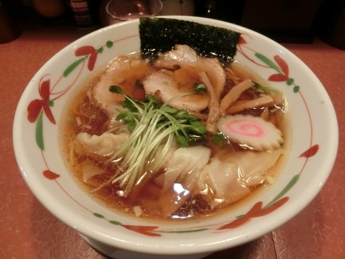 「わんたん中華そば」@らーめん天神下 大喜の写真