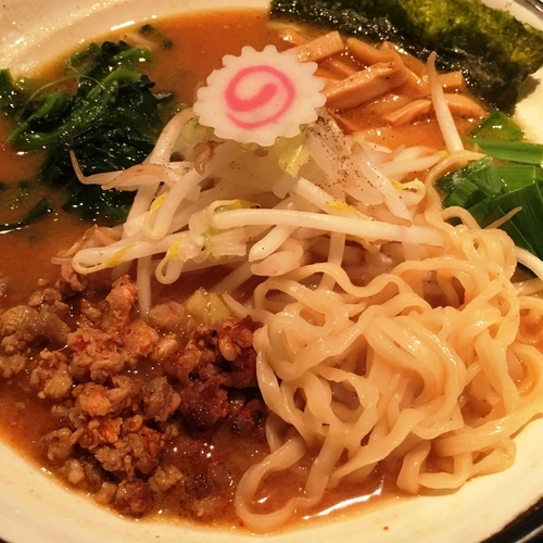 「味噌拉麺」@NOODLE BAR 櫻 -SAKURA-の写真