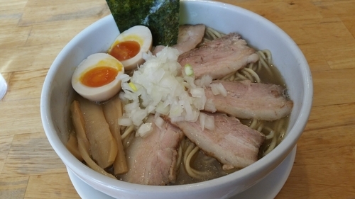 「特煮干そば　(中)」@煮干そば とみ田の写真