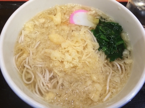 「たぬきそば【300円】」@小諸そば 東五反田店の写真