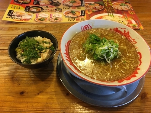 「みやこいち塩（九条葱）＋九条葱ミニ丼」@みやこいち 本店の写真