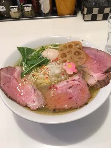 「限定 特製塩そば」@麺や 彩～iro～の写真