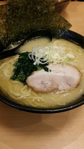 「塩ラーメン 半ライス無料」@ぼっけもんの写真