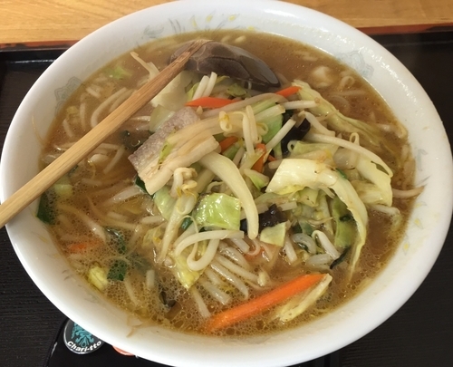 「みそタンメン（￥600）」@中華料理 林林の写真