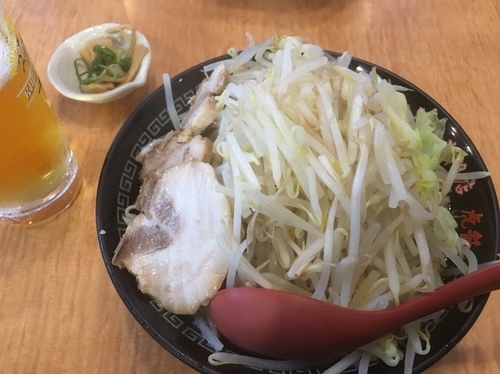 「虎二郎 大盛り(300g)」@らーめん ながた 海老名店の写真