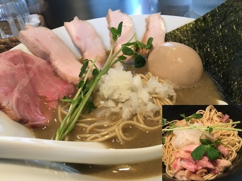 「3/5 限定 濃厚煮干豚骨 800円」@さんじの写真