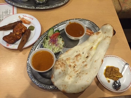 「B -set（チキンカレー＋マトンカレー）」@タンドゥール 恵比寿駅前店の写真