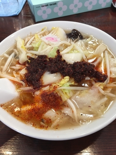 「赤タンメン」@麺道楽 紋次郎の写真