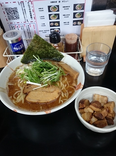 「中華そば 大盛 乱切りチャーシュー」@中華そば 旋の写真