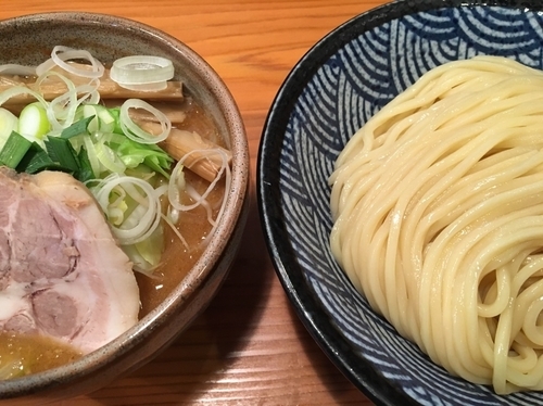 「つけそば味噌900円」@麺 一直の写真
