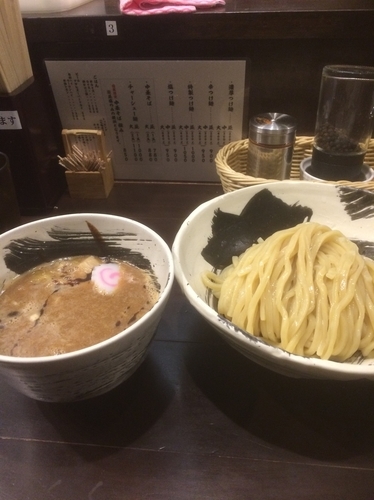 「濃厚つけめん」@銀座 朧月 目黒処の写真