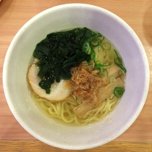 「かっぱ流 旨塩ラーメン288円」@かっぱ寿司 北新横浜店の写真