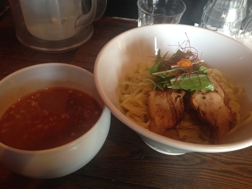 「海老つけ麺」@新宿 モモンガの写真