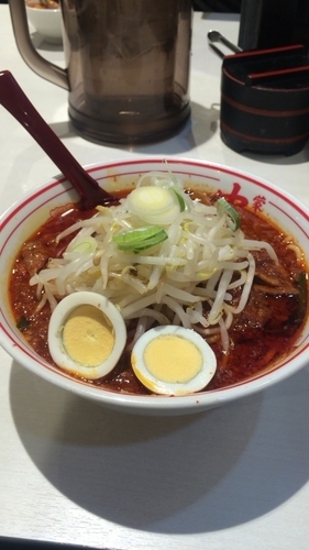 「限定 海老味噌北極」@蒙古タンメン 中本 御徒町店の写真