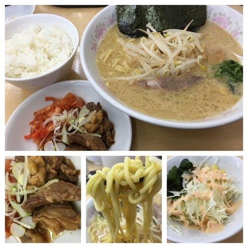「牛すじセット   850円」@らーめん食堂 正味の写真