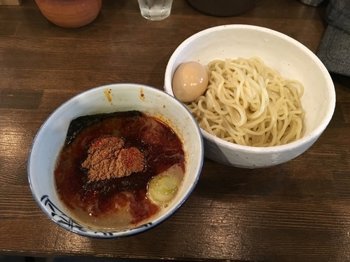 「辛辛魚味玉つけ麺」@麺処 井の庄の写真
