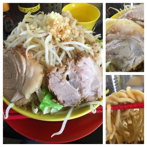 「ラーメン 並 全増し  700円」@ラーメン イエローの写真