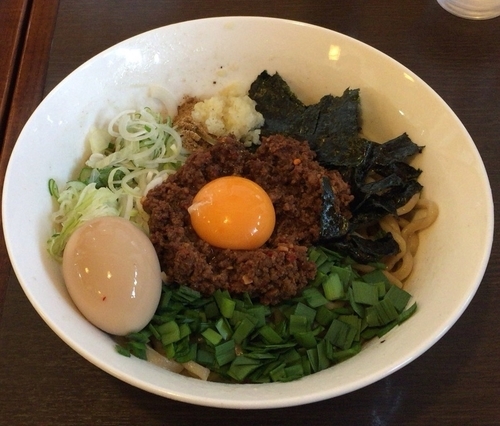 「ペニー台湾まぜそば」@つけ麺 弥七の写真