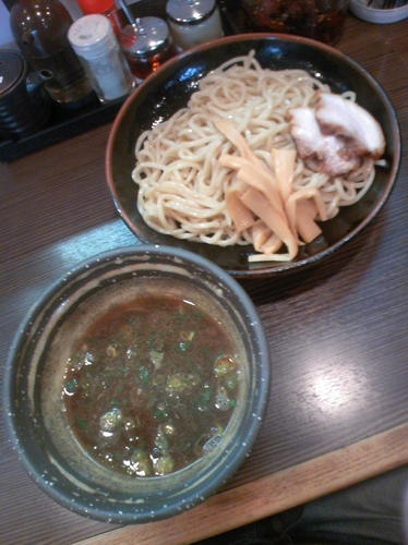 「つけ麺７００円」@麺や京水の写真