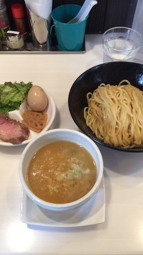 「つけそば＋味玉」@麺や 彩～iro～の写真