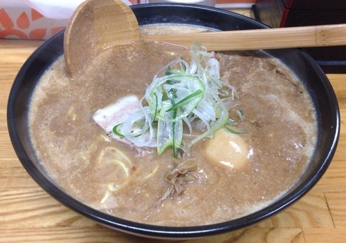 「ニンニクラードのこってり豚骨(季節限定)780円」@麺処福吉ATSUSHIの写真