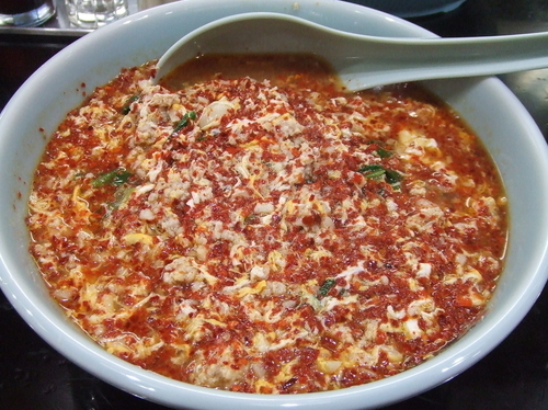 「タンタンメン＋ニラ　９００円」@元祖ニュータンタンメン本舗 東神奈川店の写真