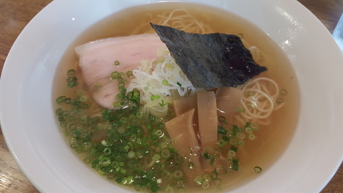 「塩ラーメン」@青山清湯そば 青ノ樹の写真