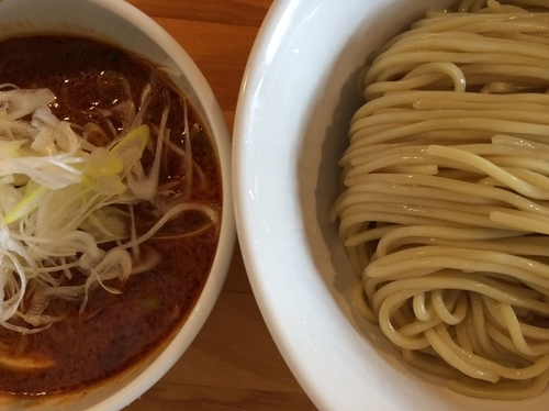 「辛味噌つけめん 750円」@麺処 門つるの写真