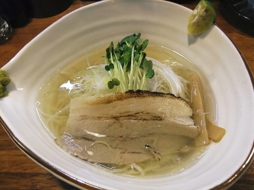 「鯛塩らーめん（720円）」@麺屋 軌跡 本店の写真