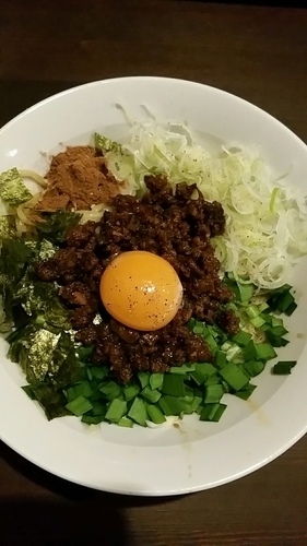 「台湾まぜそば」@麺屋 もぐらの唄の写真