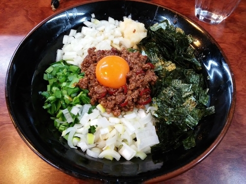 「台湾まぜそば」@自家製太麺 元気屋の写真