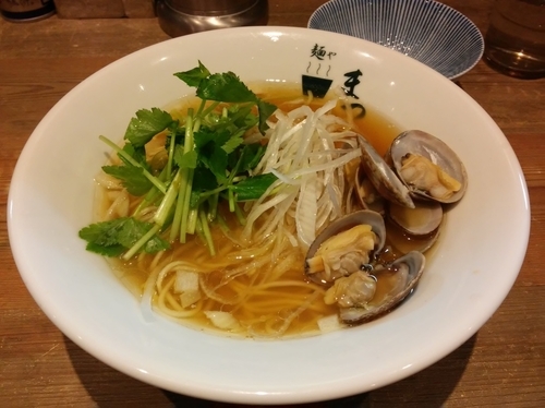 「貝そば（限定）」@麺やまつ本の写真