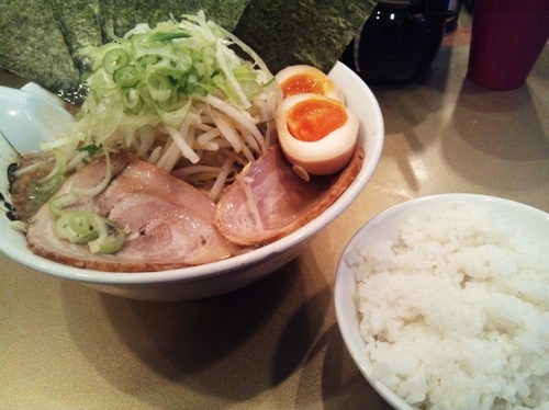 「ごっつE（イイ）セット（1,000円）」@超ごってり麺 ごっつ 秋葉原店の写真