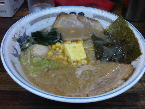 「さそり固めこってりラーメン塩」@チャーシュー力 V4 東久留米店の写真