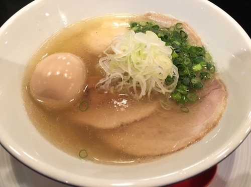 「塩麹味玉チャーシュー麺」@播磨坂もりずみの写真