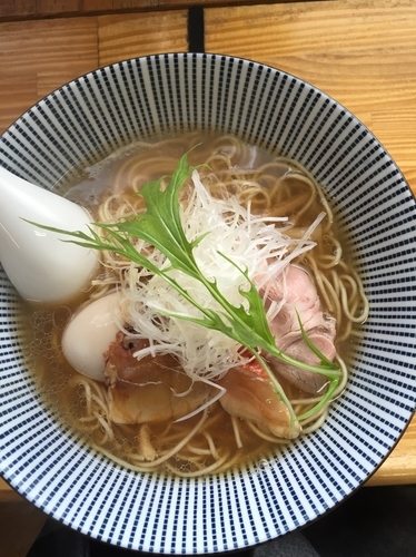 「ラーメンwalker限定 鯛と金目鯛」@中華そば よしかわの写真