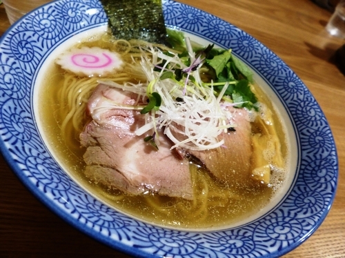 「煮干しそば（塩）」@溝ノ百合の写真