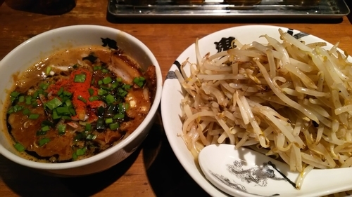 「もやしカラシビつけ麺」@カラシビ味噌らー麺・つけ麺 神田本店の写真