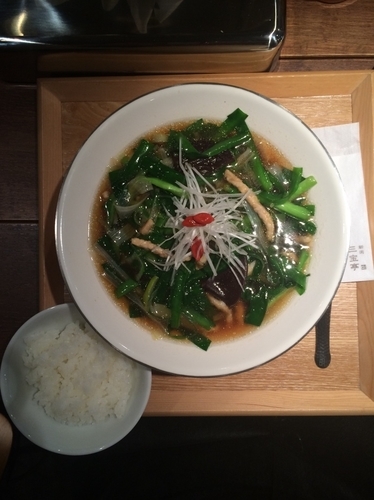 「韮葱そば」@新潟 三宝亭東京ラボ 中目黒店の写真