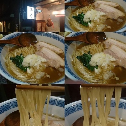 「限定　枯れそば」@烈志笑魚油 麺香房 三くの写真