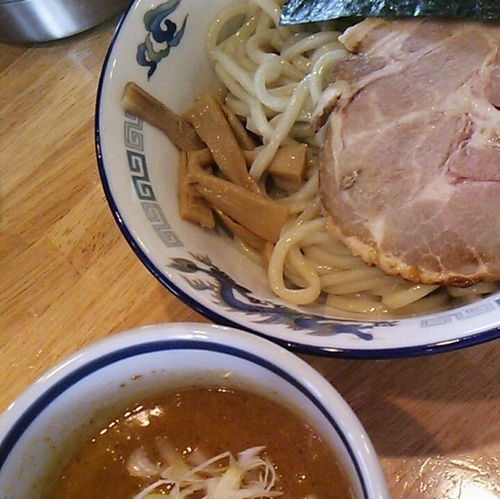 「カレーつけ麺」@麺屋我龍の写真