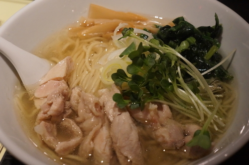 「塩生姜らー麺」@塩生姜らー麺専門店 MANNISHの写真