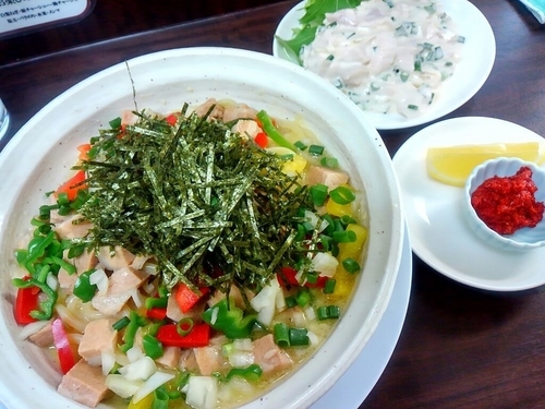 「混ぜ・塩チーズ　780円ほか」@丸直の写真