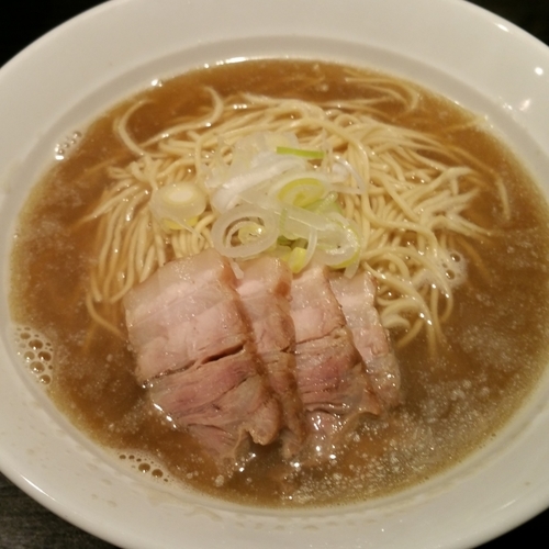 「肉そば中(８５０円 )つゆまし(１００円)」@自家製麺 伊藤 銀座店の写真