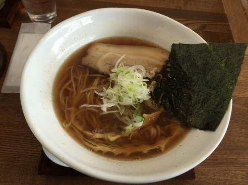 「煮干しラーメン720円+大盛り100円」@麺工房 かなでの写真