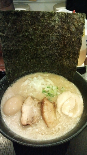 「魚介豚骨太特製ラーメン」@麺バカ息子の写真