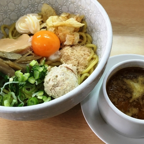 「スパイシーカレーまぜそば（並盛）」@NOODLE BASE  TRICK☆STARの写真