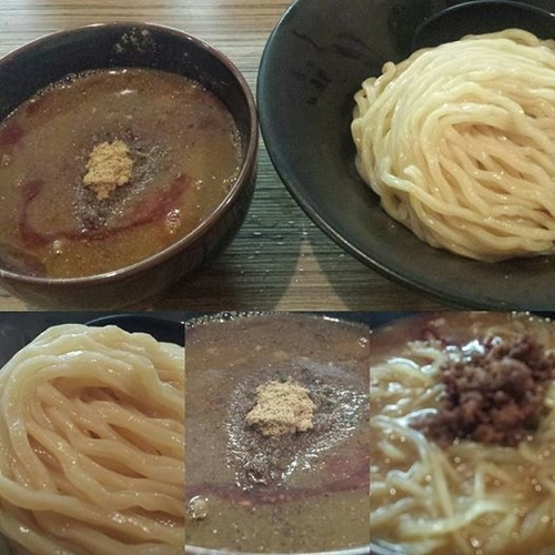 「肉味噌つけ麺並870円+替え玉ラーメン1玉150円」@吟醸らーめん 久保田 本店の写真